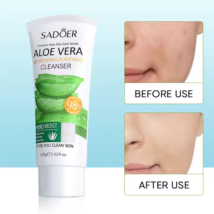 Sadoer Aloe Vera refreshing purifying Cleanser